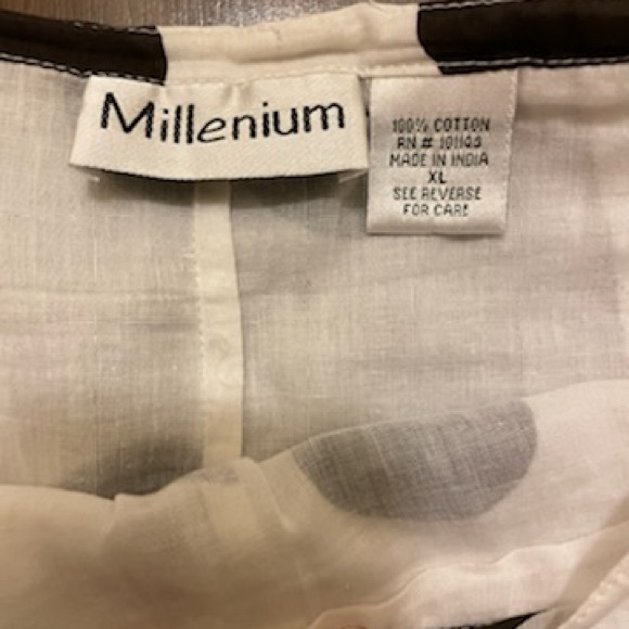 Polka Dot skirt size XL (Cart D -124) - Picture 2 of 4